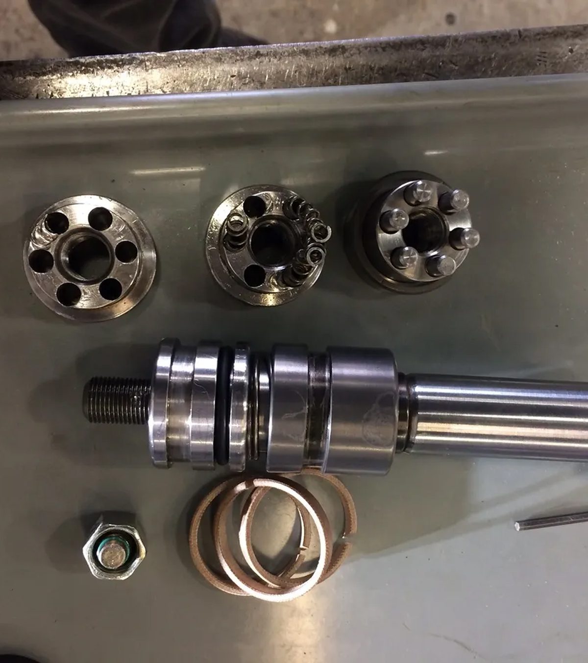 Industrial machine parts and fittings